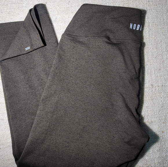 NOBULL MID-RISE CROP (PLUSH HEATHER) - Picture 1 of 6